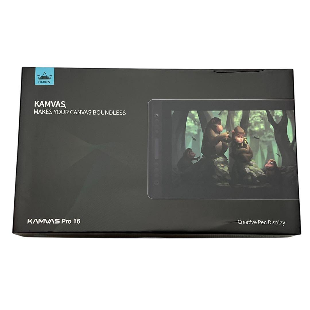 【美品】HUION KAMVAS PRO 16 ペンタブ