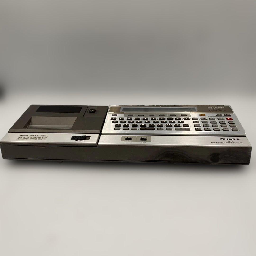 SHARP シャープ ポケットコンピュータ PC-1500 & プリンタ