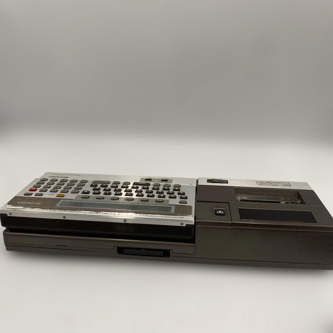 SHARP シャープ ポケットコンピュータ PC-1500 & プリンタ