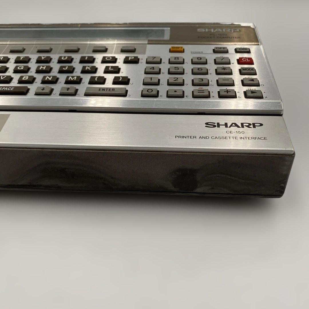 SHARP シャープ ポケットコンピュータ PC-1500 & プリンタ