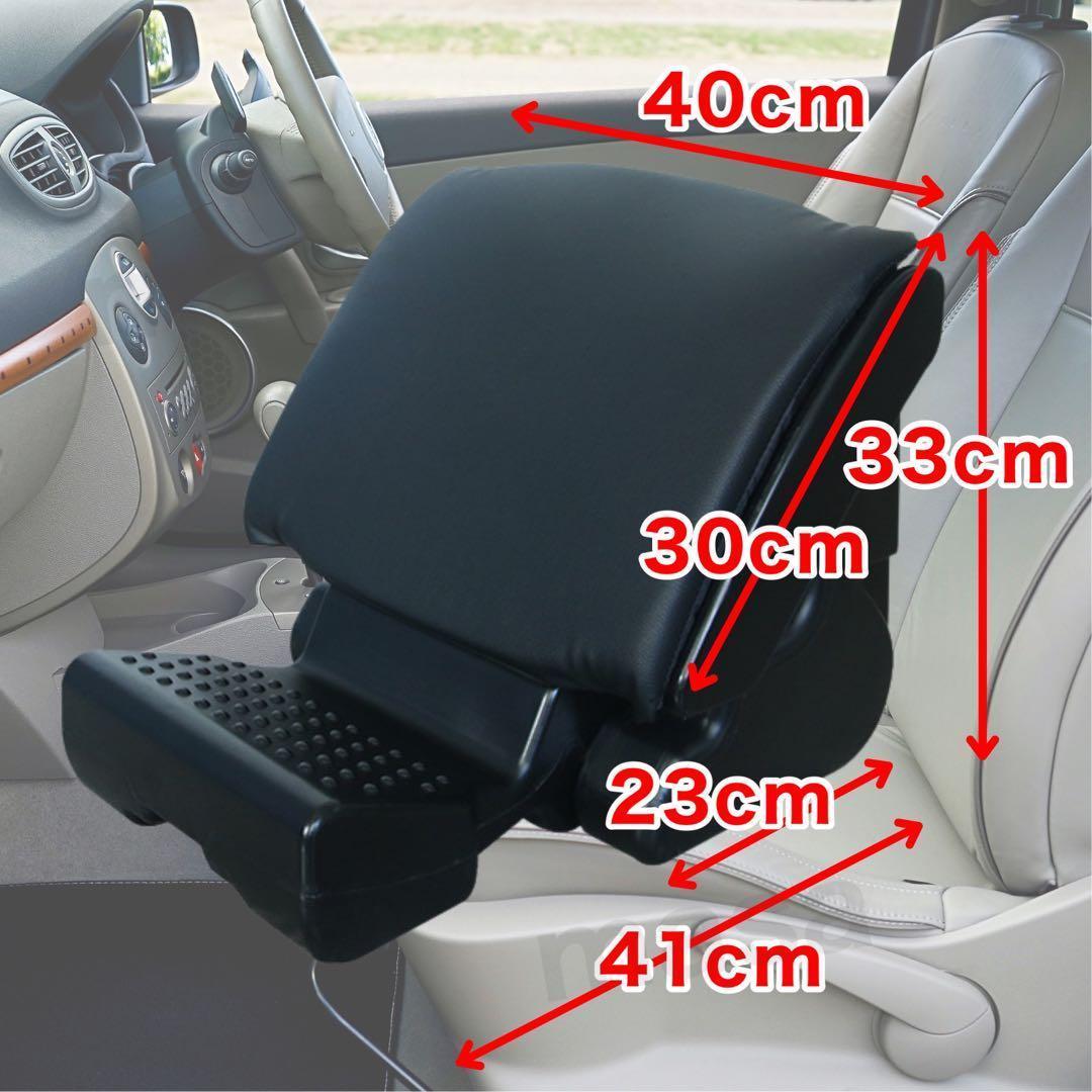 フットレスト オットマンタイプ 黒(■足置き■スツール■椅子■車内・オフィスに)