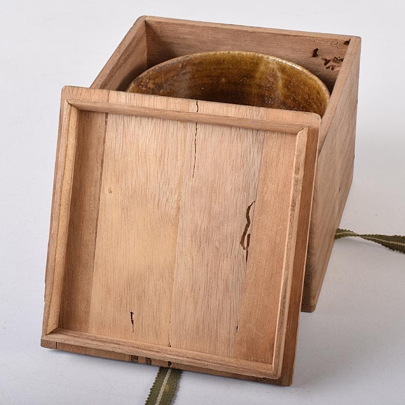茶道具　尾張藩隠し窯　尾呂焼　茶碗　時代箱付　M　R8129