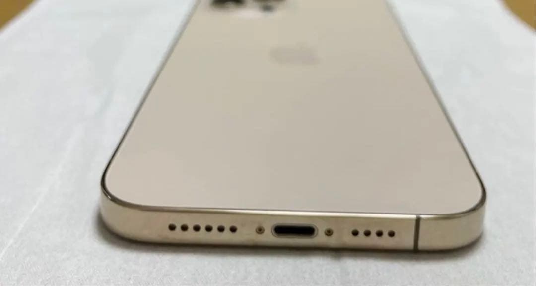 【美品】Apple iPhone 12 ProMax ゴールド 本体