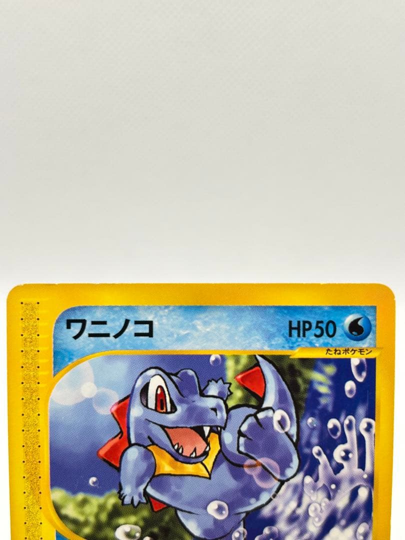 eカード　ポケモンカード　ワニノコ　ヒトカゲ