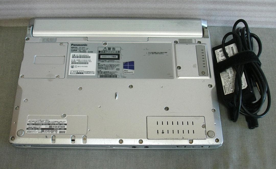 Let'sNote CF-SX3 Corei5：500GB HDD・メモリ8GB