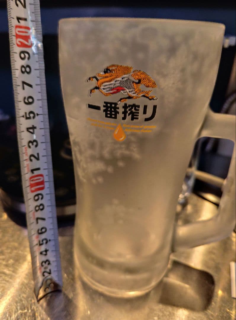 キリン一番搾り グラス メガジョッキ1000ml 6個セット！ラスト1点!!