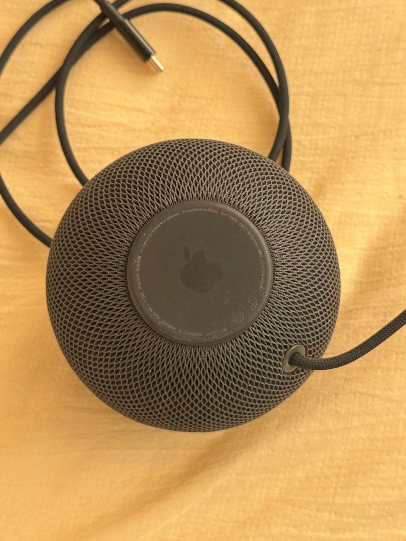 Apple スマートスピーカー ブラック pod mini