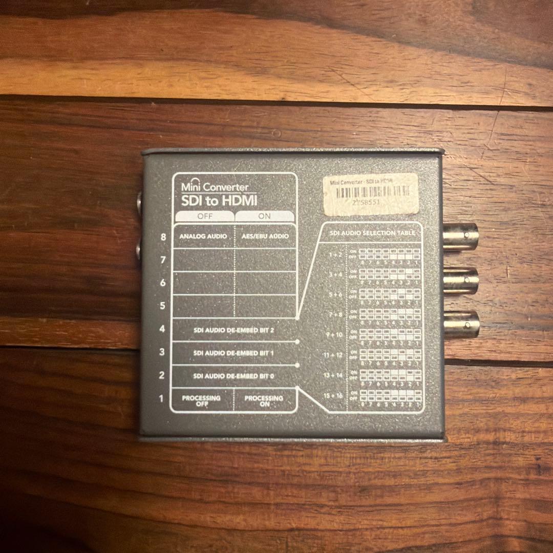 その他 Blackmagic Design Mini Converter