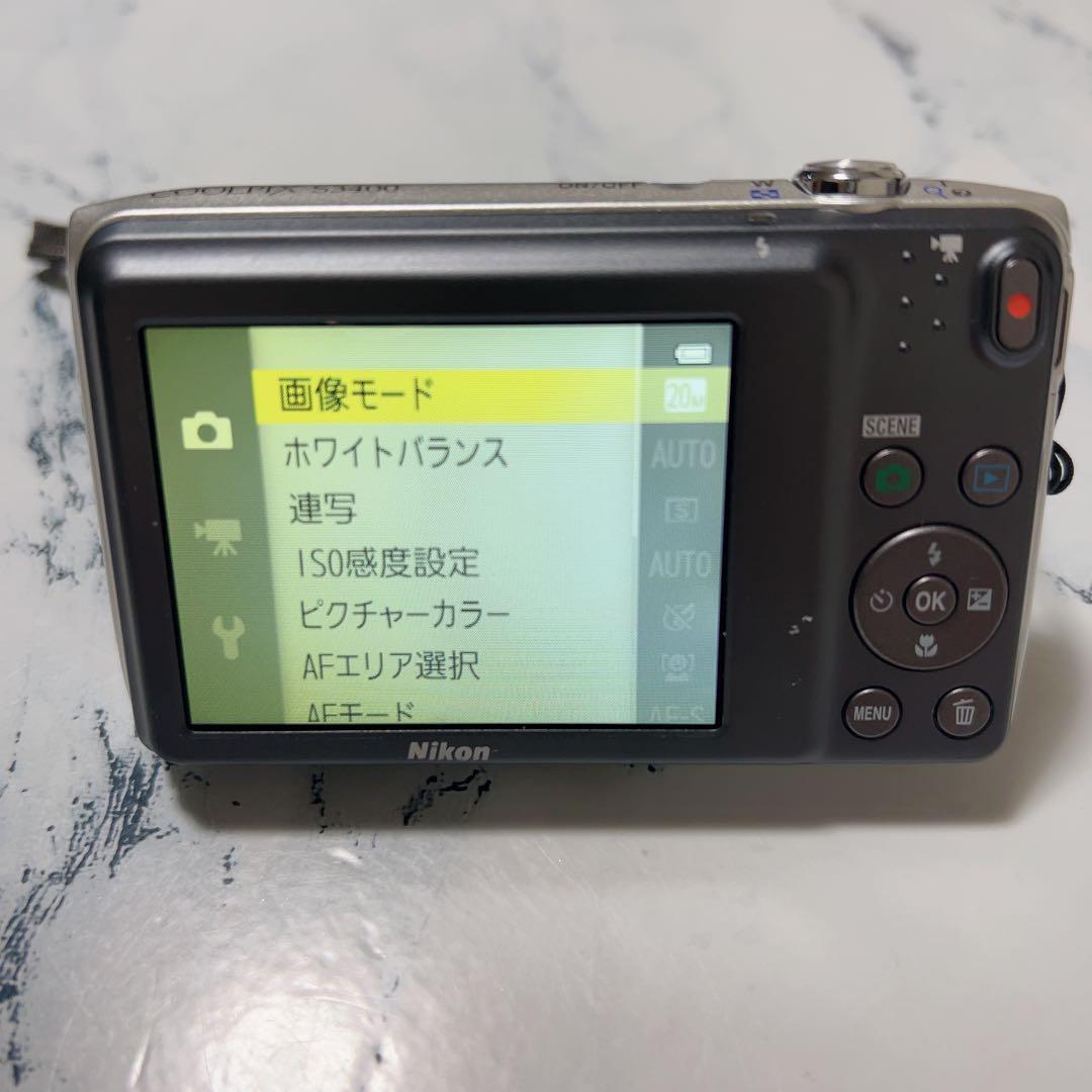 【動作確認済】Nikon COOLPIX S3400 デジカメ コンデジ