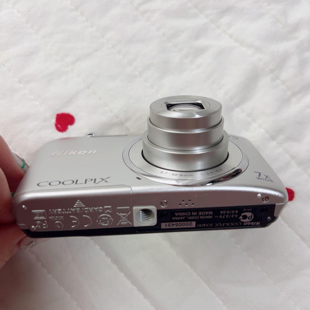 【動作確認済】Nikon COOLPIX S3400 デジカメ コンデジ