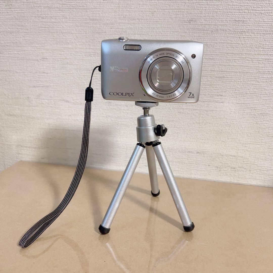 【動作確認済】Nikon COOLPIX S3400 デジカメ コンデジ