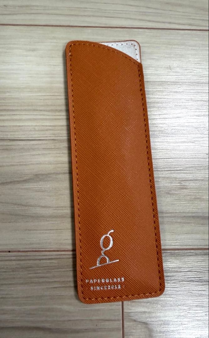 Paperglass 超薄型老眼鏡 ブラウン 超薄型ケース付き 左右+1.00