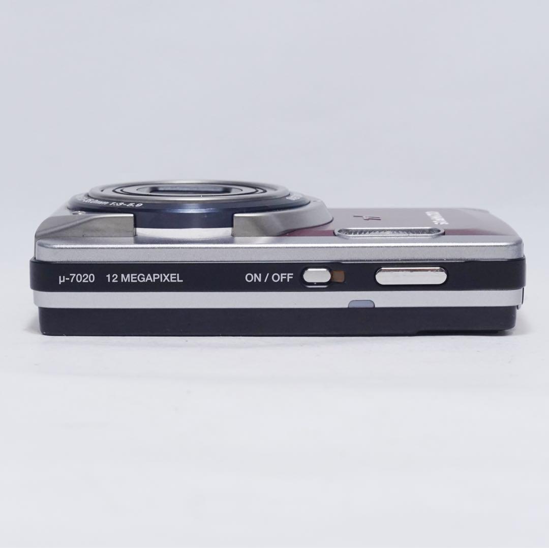 動作確認済 美品 OLYMPUS μ 7020 コンパクトデジタルカメラ