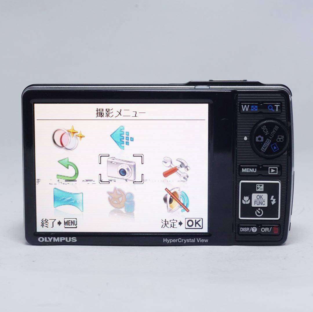 動作確認済 美品 OLYMPUS μ 7020 コンパクトデジタルカメラ