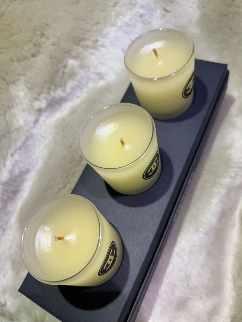 CHANEL アロマキャンドル 3個セット