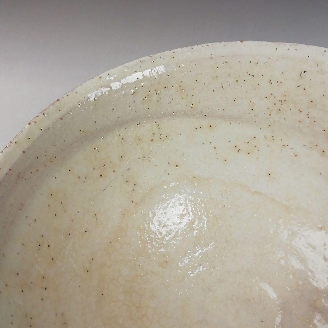 Ｗ２４１　茶碗　『粉引茶碗』『牧勇吉 作』　共箱　抹茶碗　茶道具