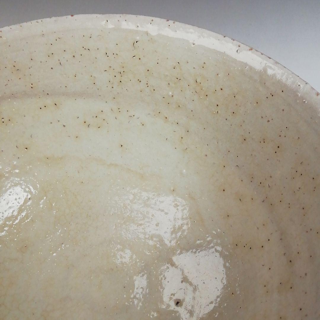 Ｗ２４１　茶碗　『粉引茶碗』『牧勇吉 作』　共箱　抹茶碗　茶道具