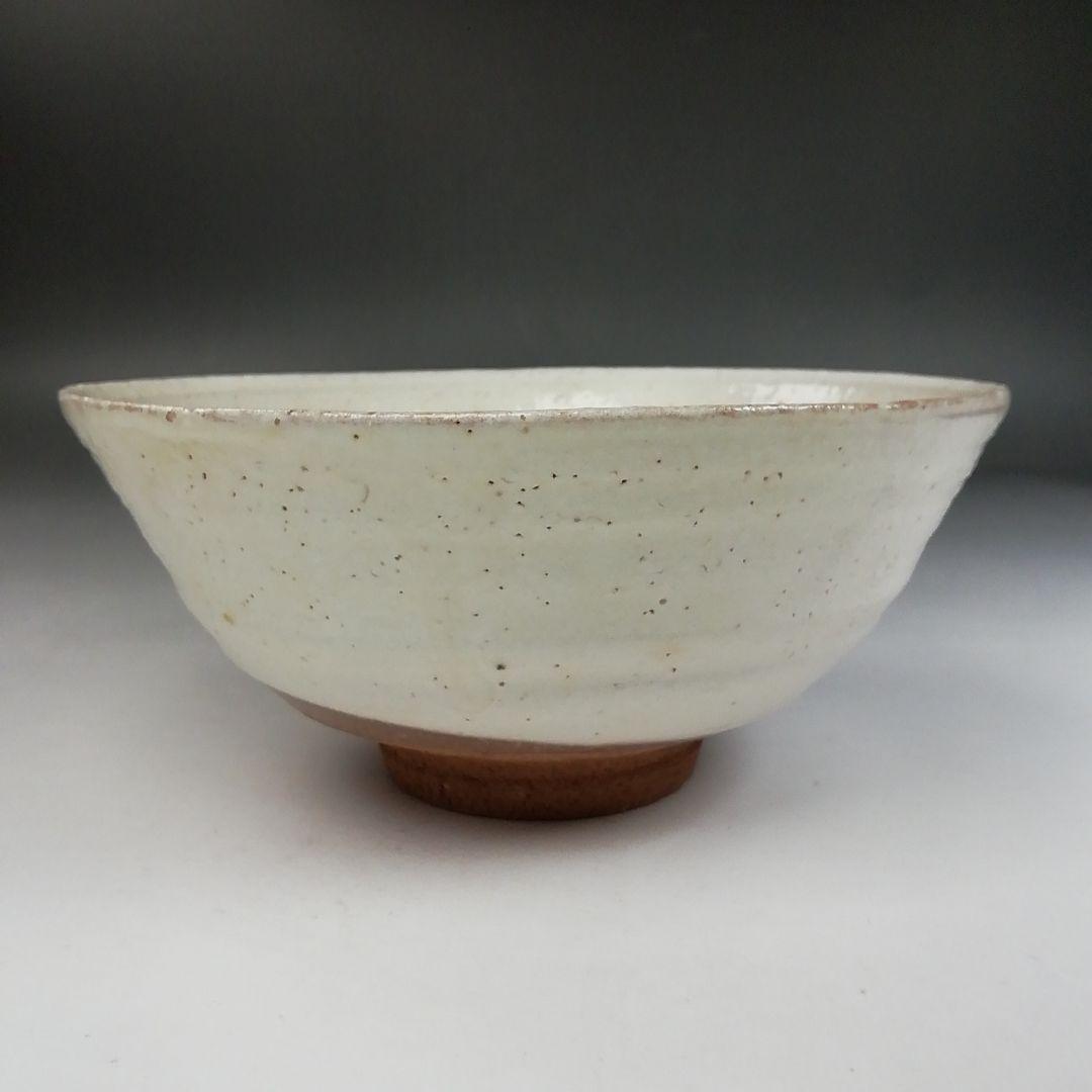 Ｗ２４１　茶碗　『粉引茶碗』『牧勇吉 作』　共箱　抹茶碗　茶道具