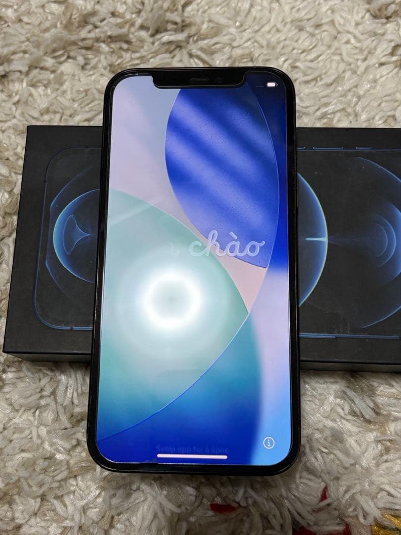 iPhone 12 Pro 256GB パシフィックブルー SIMフリー 箱付