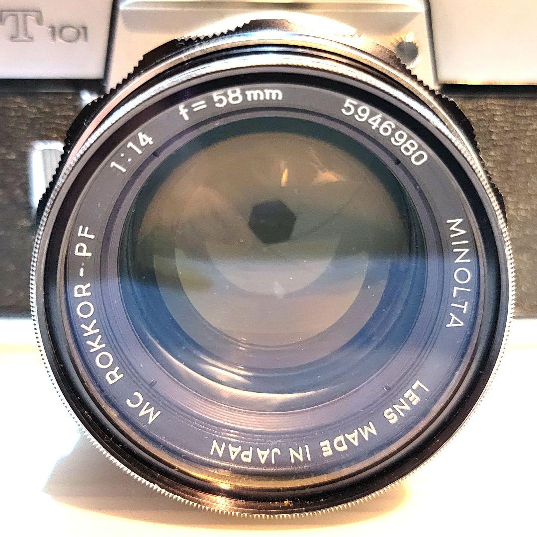 【美品 希少】MINOLTA SRT101 フィルムカメラ オールドカメラ