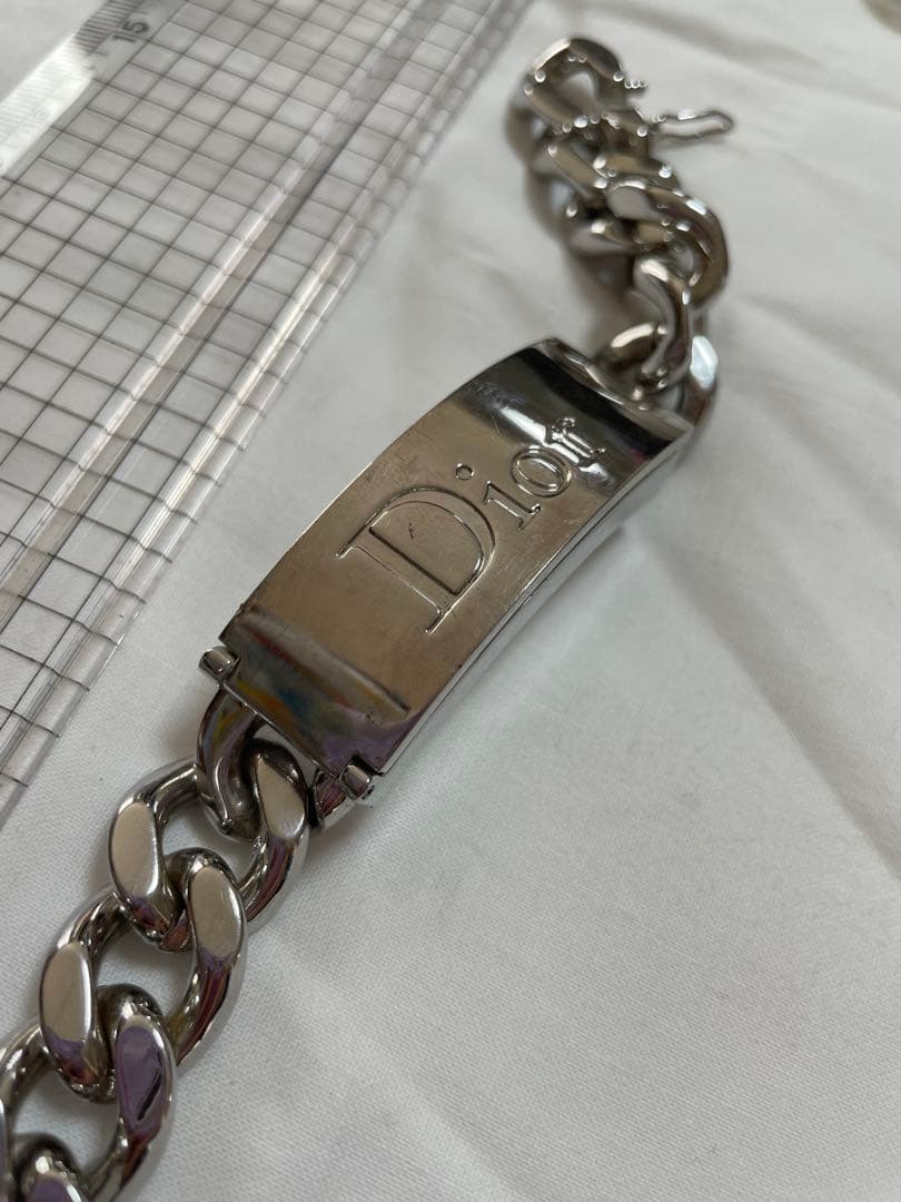 Dior ゴルメット IDプレート 喜平チェーン
