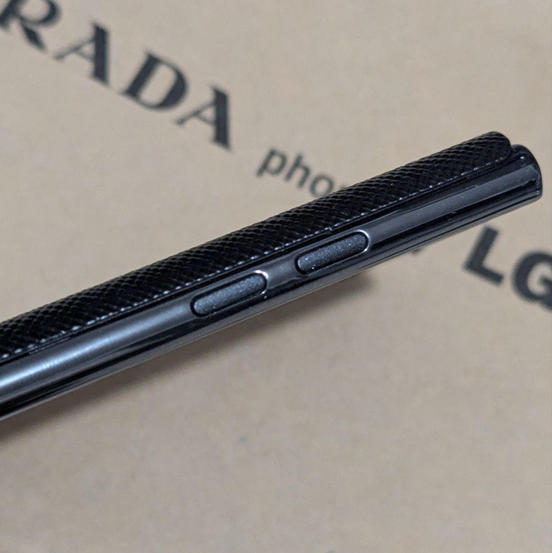 【中古品】PRADA Phone by LG-P940 ブラック