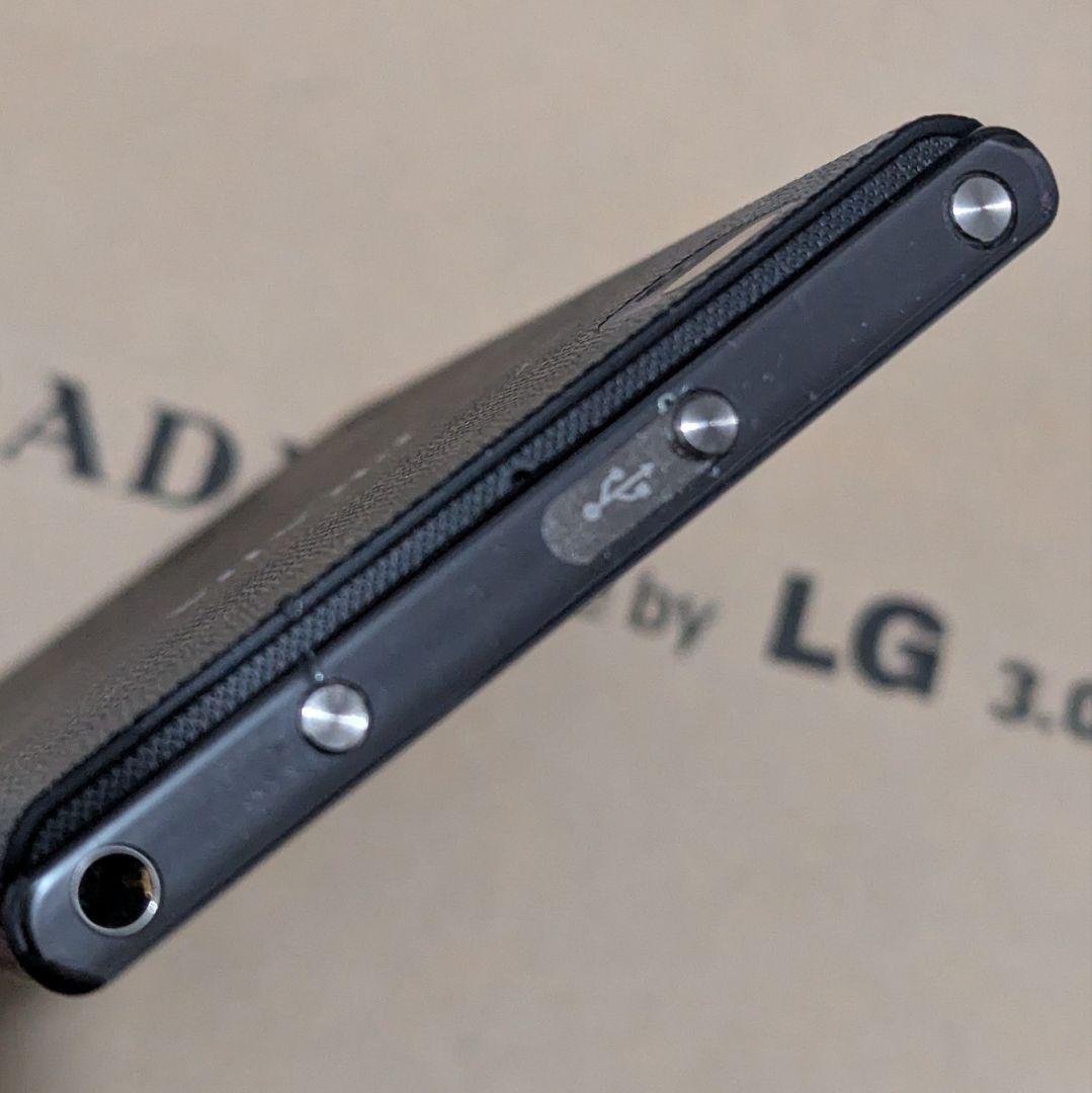 【中古品】PRADA Phone by LG-P940 ブラック