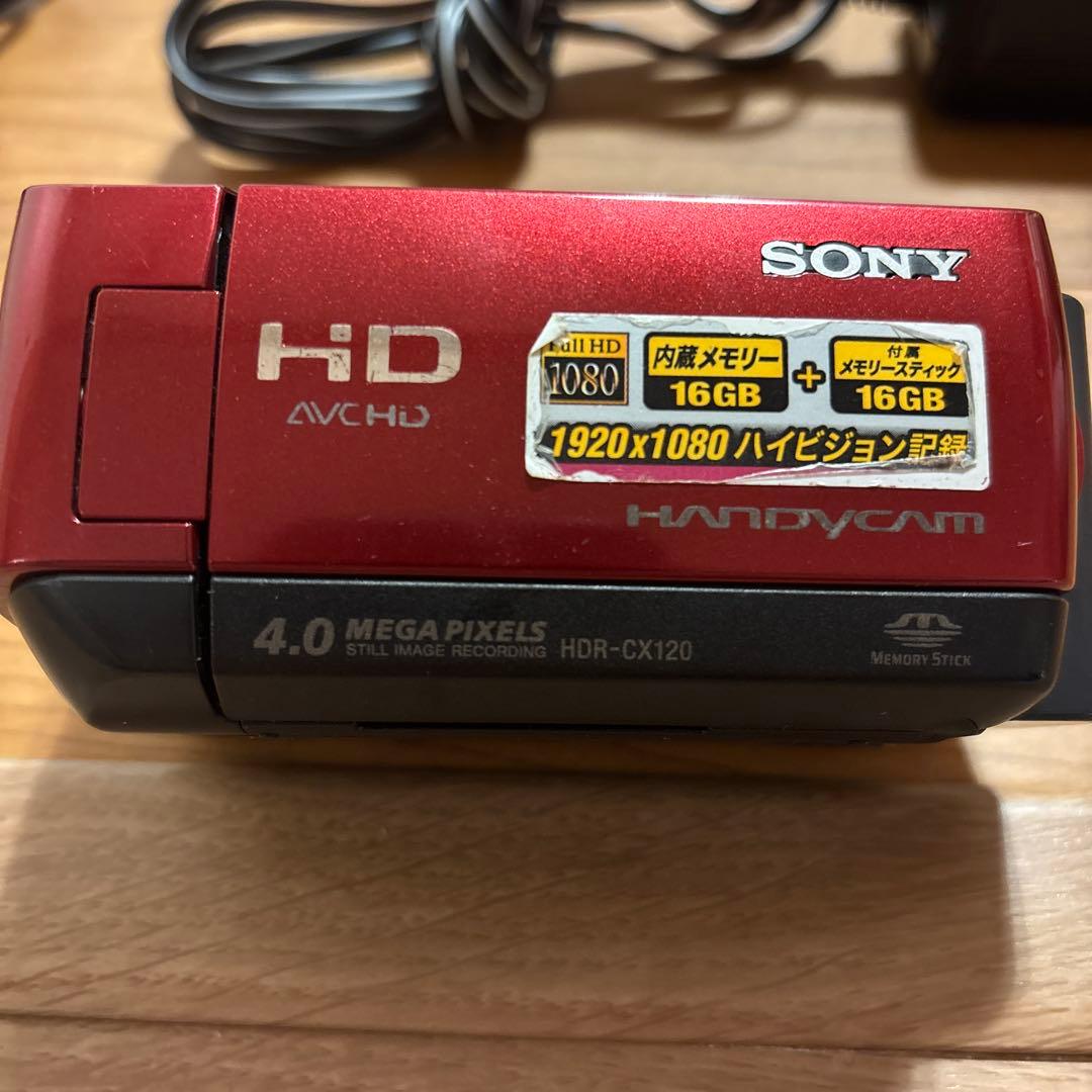 sony ビデオカメラ　HDR-CX120