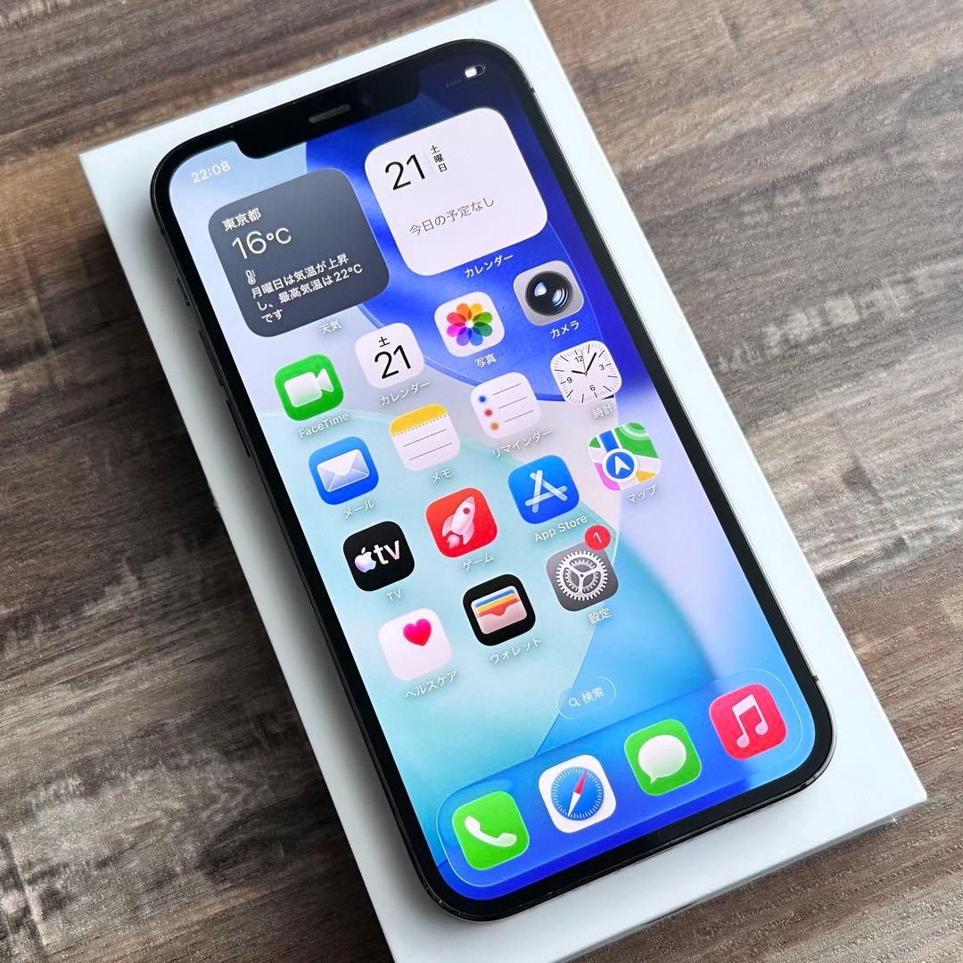【大容量‼︎】iPhone12Pro 本体 Graphite 256GB