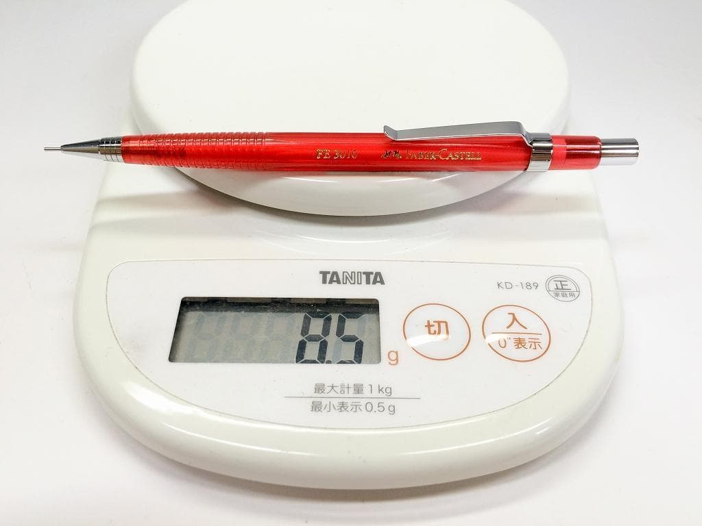 【廃番極稀少】ファーバーカステル 製図用シャープ FE3010 0.9 赤色