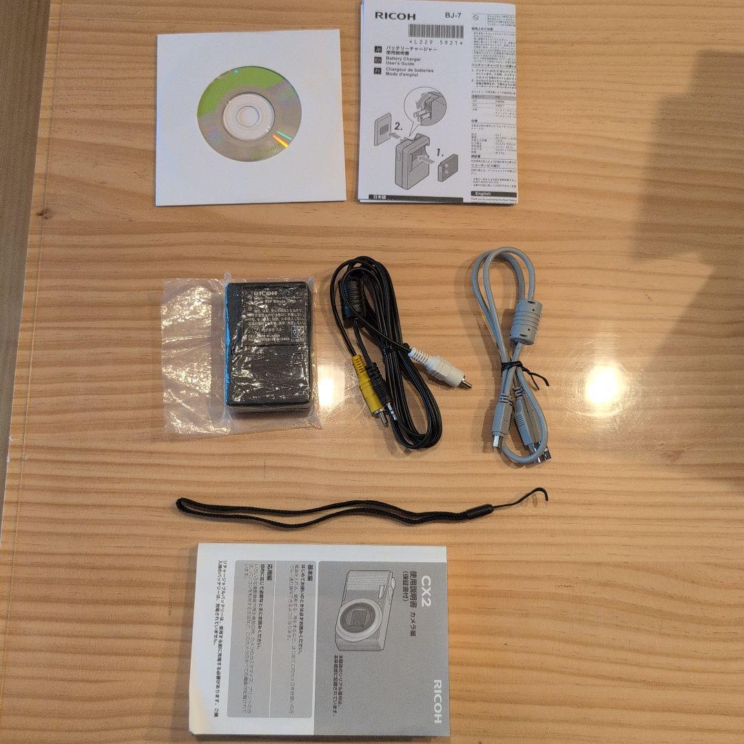RICOH CX2 コンパクトデジタルカメラ ブラック