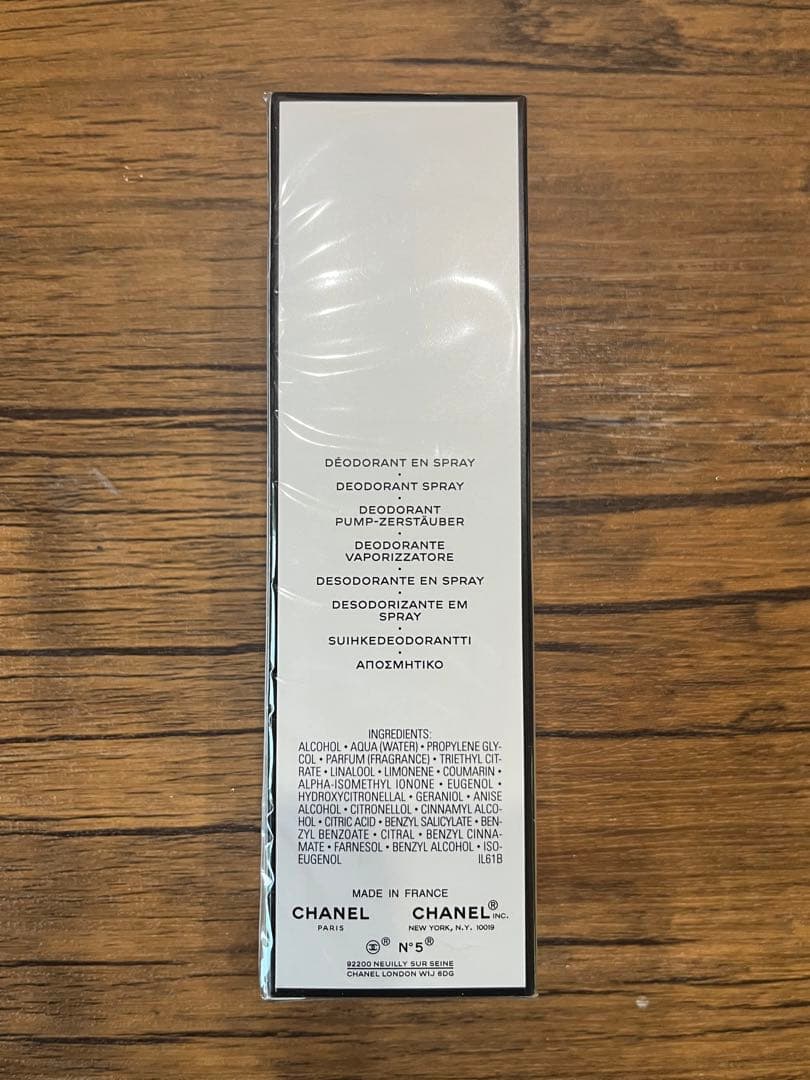 その他 No5 CHANEL PARIS 100ml