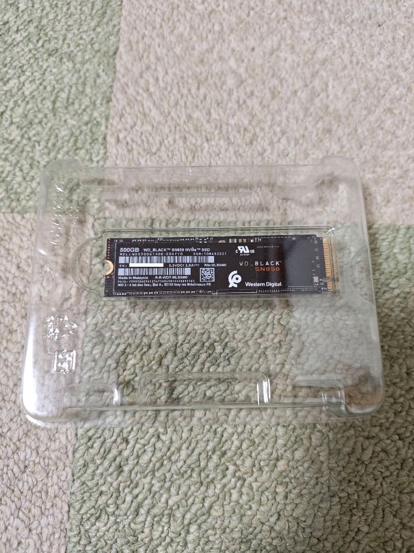 WD_BLACK SN850 500GB 内蔵型SSD