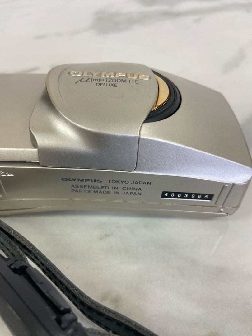 ＃【ジャンク】OLYMPUS μ-zoom 115 DX コンパクトカメラ