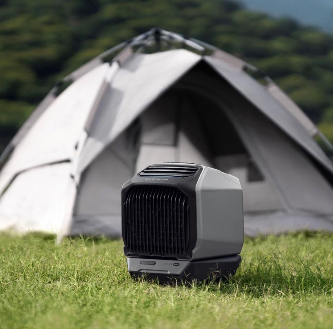 未使用ECOFLOW WAVE2ポータブル冷暖房エアコン本体+大容量バッテリー付