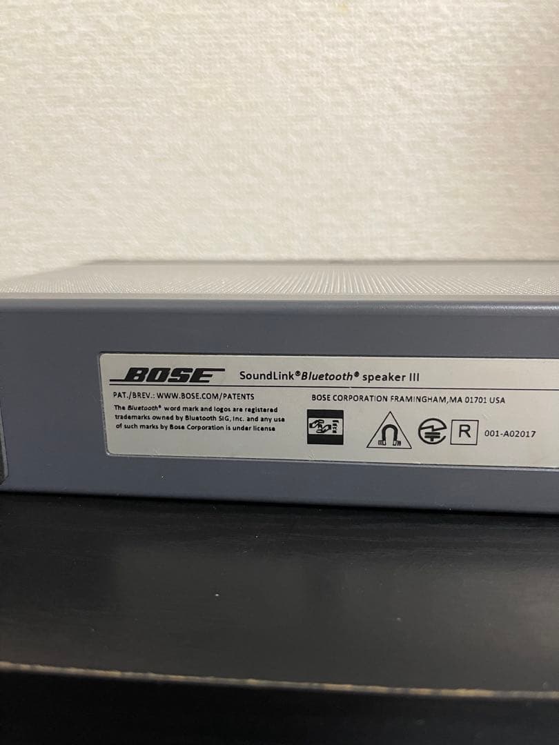 スピーカー・ウーファー BOSE SoundLink Bluetooth Speaker III