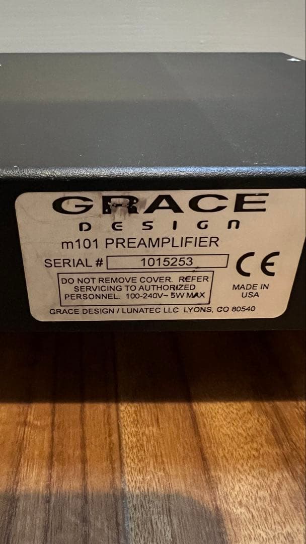 その他 Grace Design m101