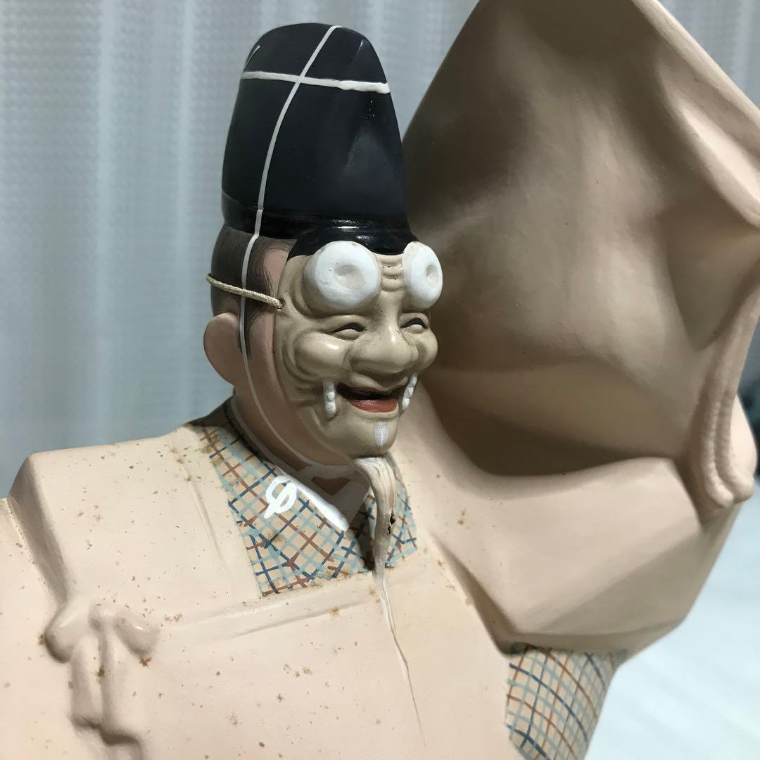 博多人形　能「翁」 一春作