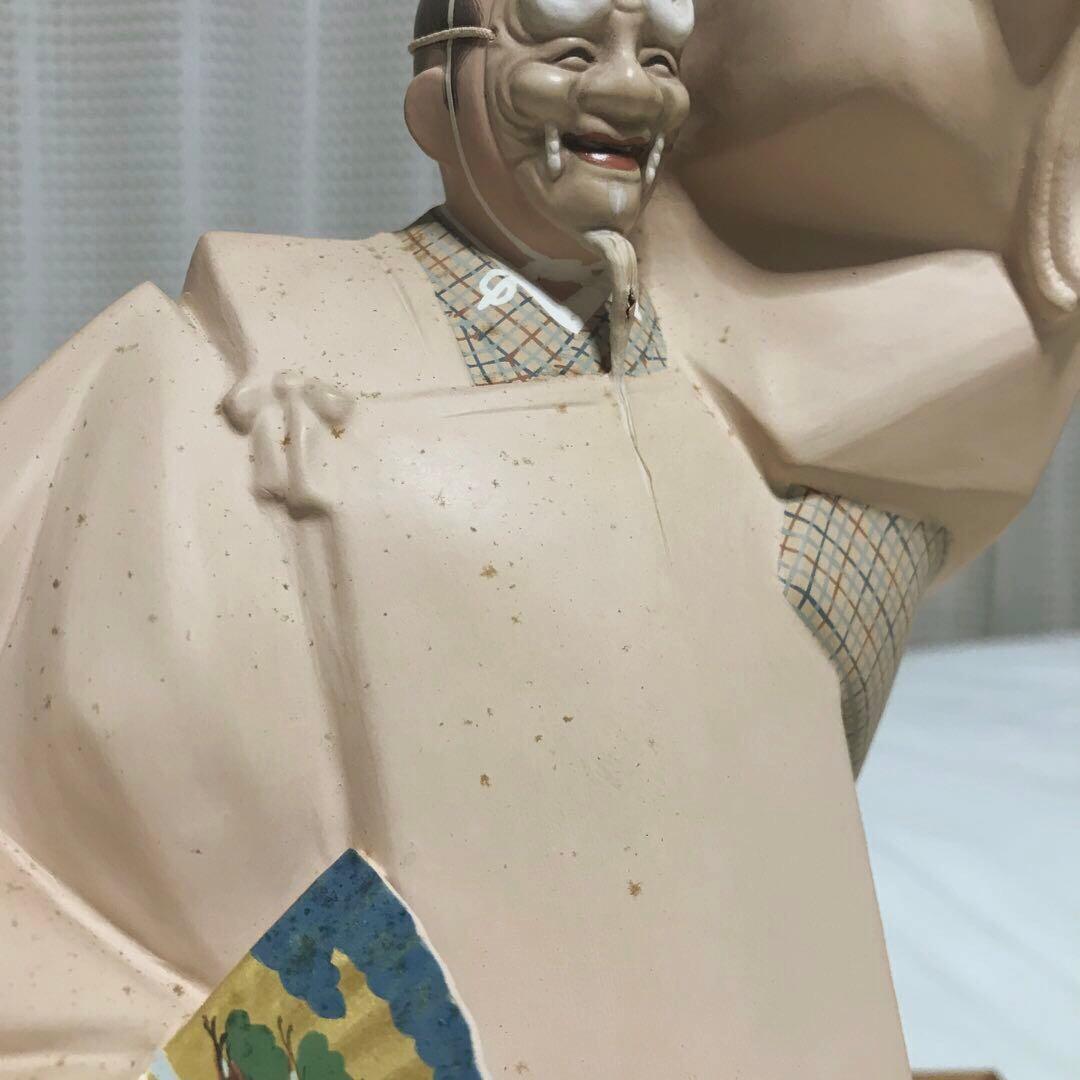 博多人形　能「翁」 一春作