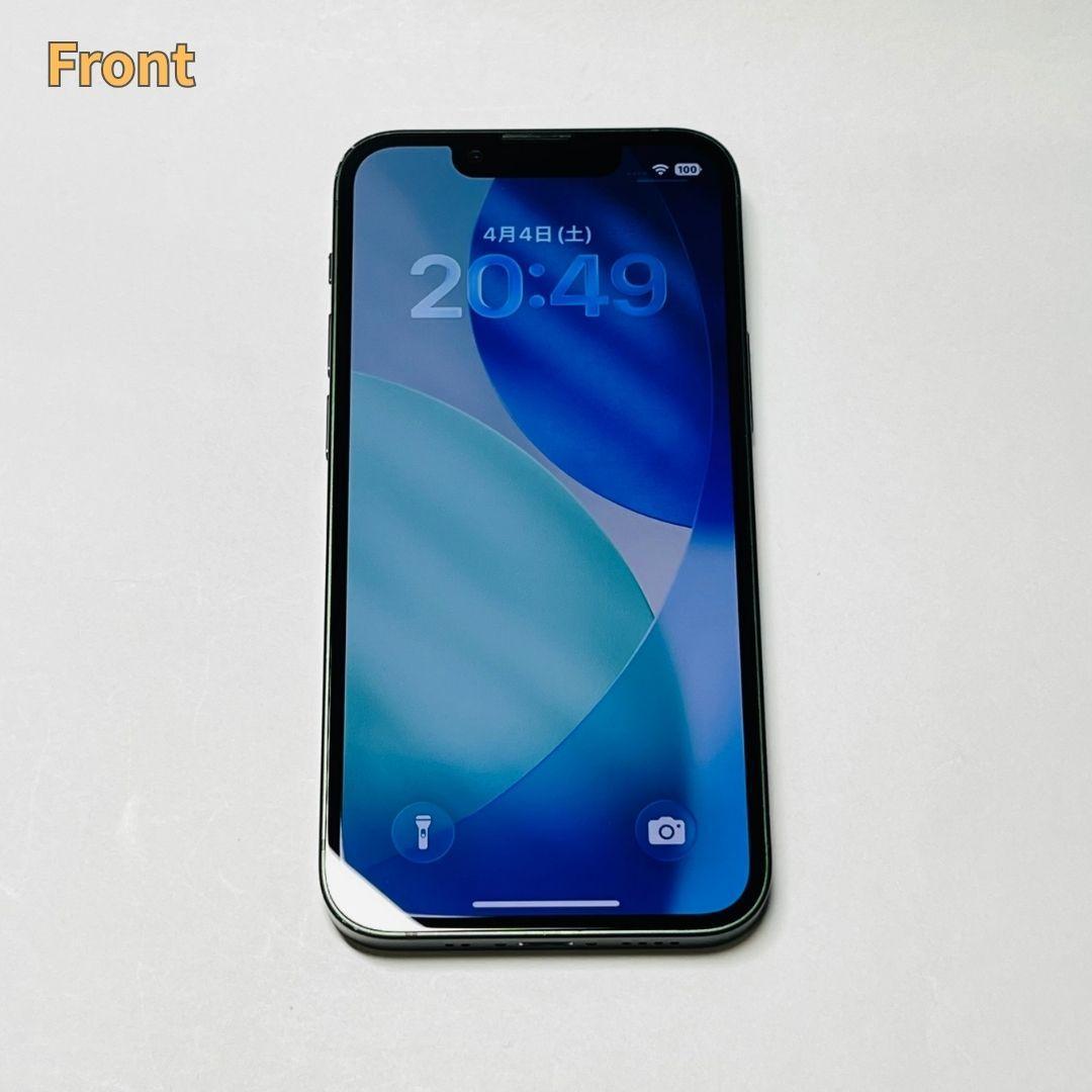【バッテリー新品100%】iPhone 13 mini 128GB 【動作良好】