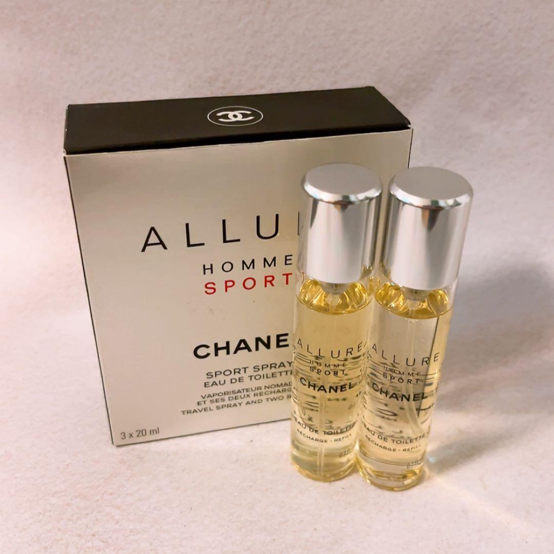 lu☆未使用☆ シャネル アリュールオムスポーツ スプレィ 20ml×2本