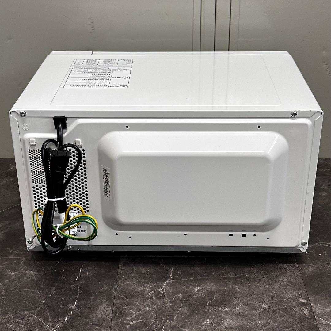 ☆送料込！2023年 無印良品 フラット電子レンジ MJ-SER18A ホワイト