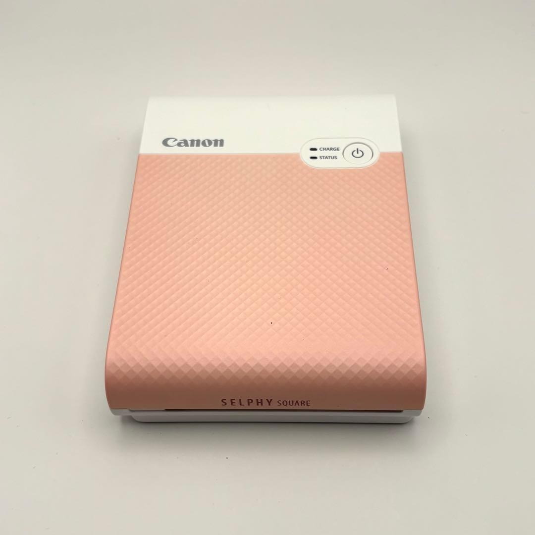 Canon SELPHY SQUARE QX10 ピンク 付属品あり