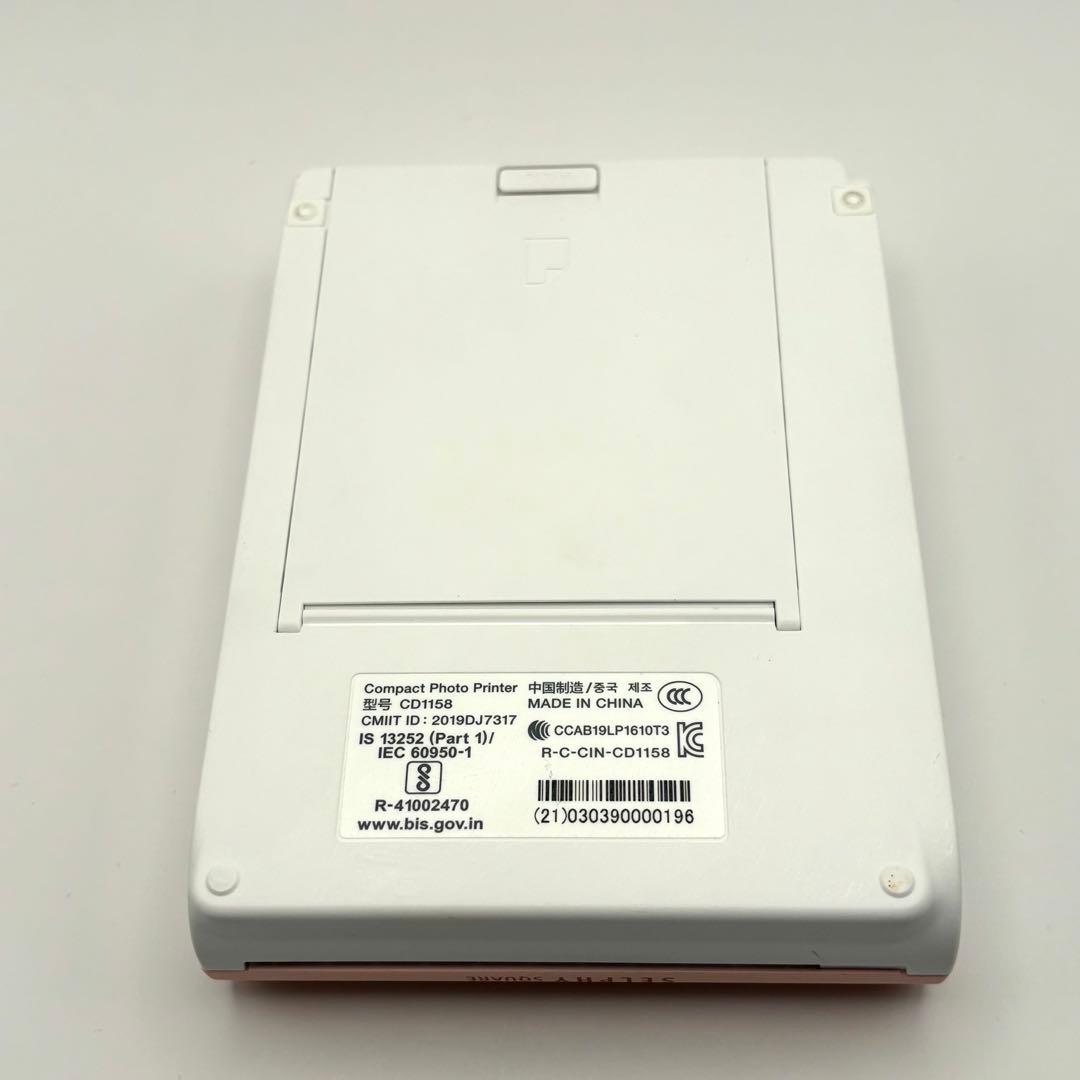 Canon SELPHY SQUARE QX10 ピンク 付属品あり