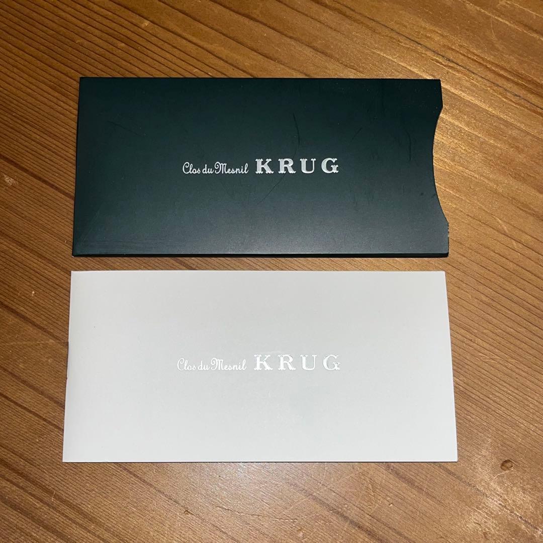 高級シャンパン！KRUGの木箱×5＋空瓶×2❕