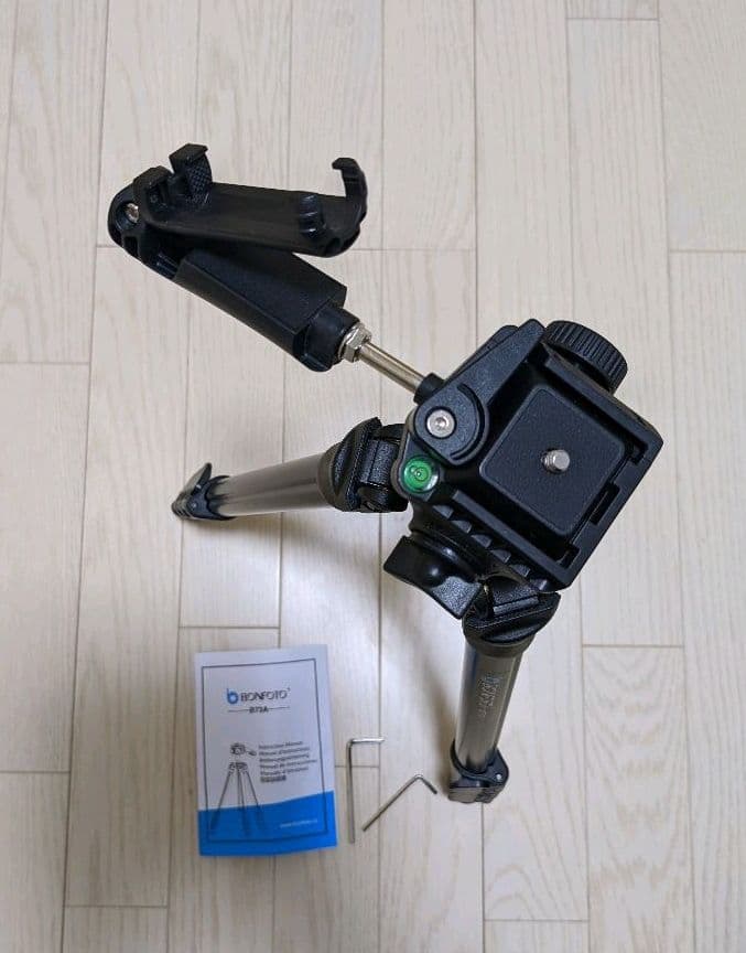 BONFOTO B73A 三脚 アルミ製 専用ショルダーケース付、未使用品★