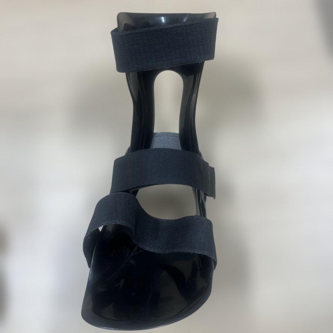 短下肢装具　オルトップ ORTOP AFO LH 左Lサイズ　(ブラック)