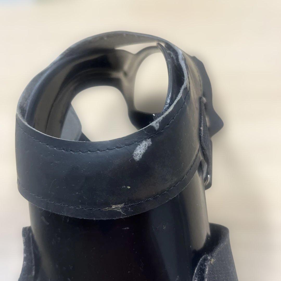 短下肢装具　オルトップ ORTOP AFO LH 左Lサイズ　(ブラック)