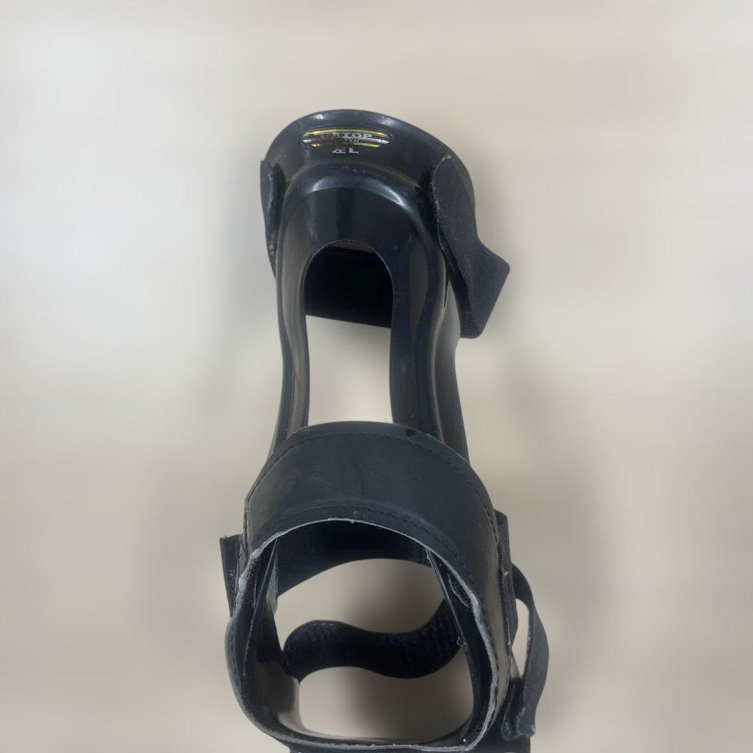 短下肢装具　オルトップ ORTOP AFO LH 左Lサイズ　(ブラック)