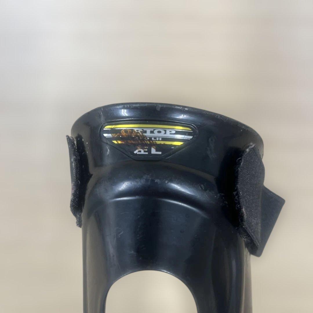 短下肢装具　オルトップ ORTOP AFO LH 左Lサイズ　(ブラック)
